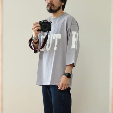UNISEX / modem design / 七分袖フットボールTEE ''SOUTH'' / M-2410255