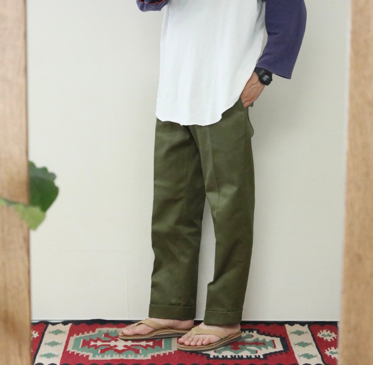 D.C.WHITE / WEST POINT AMERICAN TROUSERS / D241