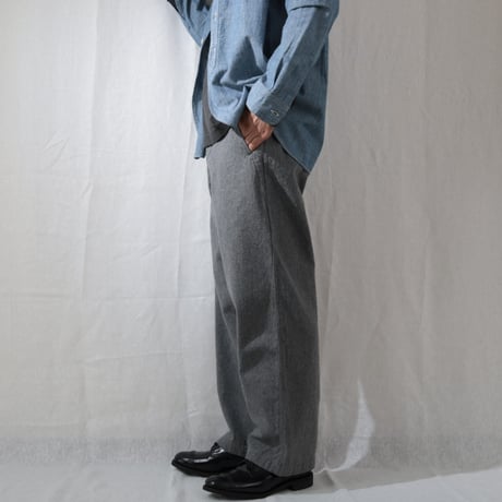 CRANK PROJECTS / ファットパンツ ウールコットンアーミーツイル / FAT501AT