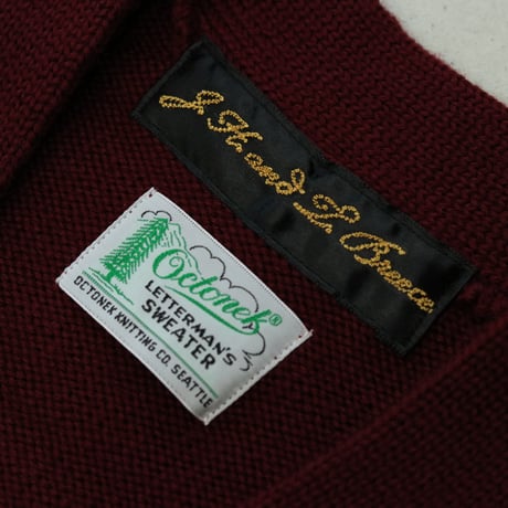 OCTONEK / LETTERMAN'S CARDIGAN / O243543