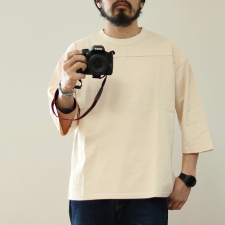 UNISEX / modem design / 7部袖フットボールTEE / M-2410255