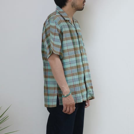 D.C.WHITE / MADRAS CHECK INDIAN CLERK SHIRTS / D231659 . D231658 . D231663 . D231661 . D231665
