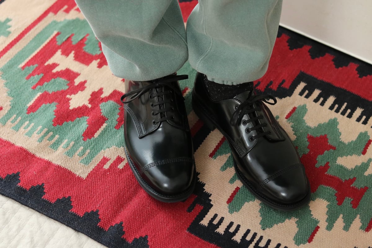 Sanders / Military Derby Shoe / 1128B | LINKS O