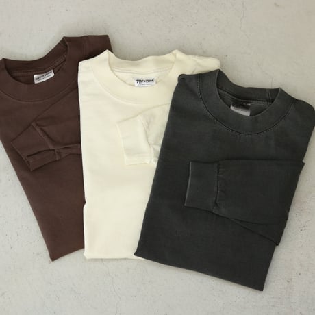 SHAKA WEAR / CUSTOM 7.5oz MAX HEAVYWEIGHT LONG SLEEVE GARMENT DYE / DC-SW002