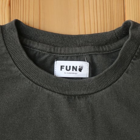 UNISEX / FUN for modem design / Ojisan Pigment Dye Tee / F-23052511