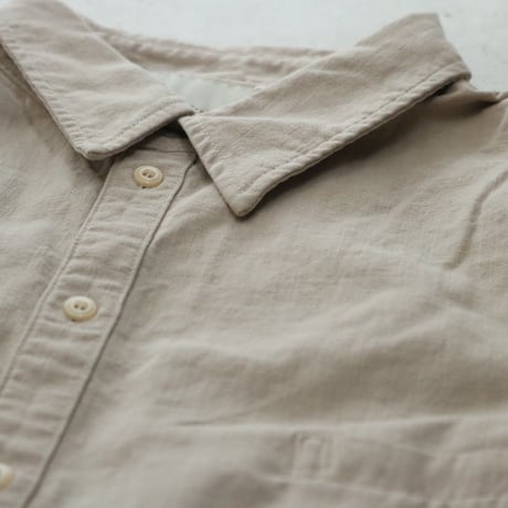UNIVERSAL STYLE WEAR / リネンパッカリングシャツ / 642311