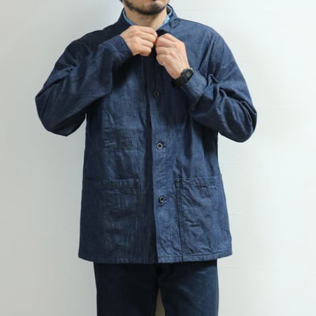 FOB FACTORY / DENIM COVER ALL / F2447