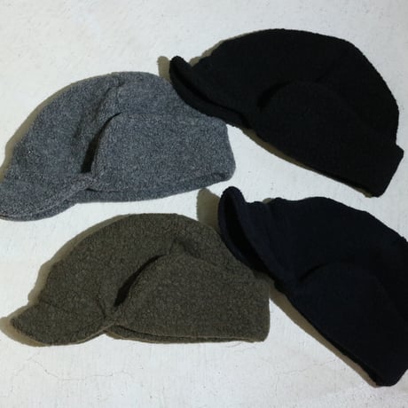 UNISEX / cableami / Recycle Wool FLIGHT CAP / 009-25AW