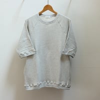 SPINNER BAIT / ラグランリブクルーネック五分袖 大戦モデル糸スウェット / 136TMU