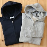 UNISEX / SPINNER BAIT / ラグランZIPパーカー オーガニックコットン裏毛 / 215OU