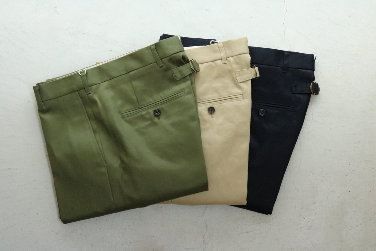 D.C.WHITE / WEST POINT AMERICAN TROUSERS / D241