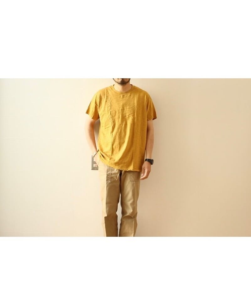 70s VELVA SHEEN 半袖スウェット　カレッジ　イエロー　L 70s VELVA SHEEN 半袖スウェット カレッジ イエロー L
