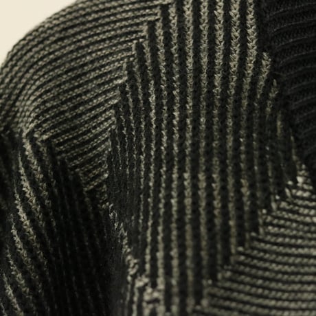 UNISEX / modem design / PLAITING KNIT CARDIGAN / M-2503457