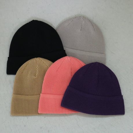 UNISEX / cableami / ORGANIC COTTON WAFFLE W/CAP