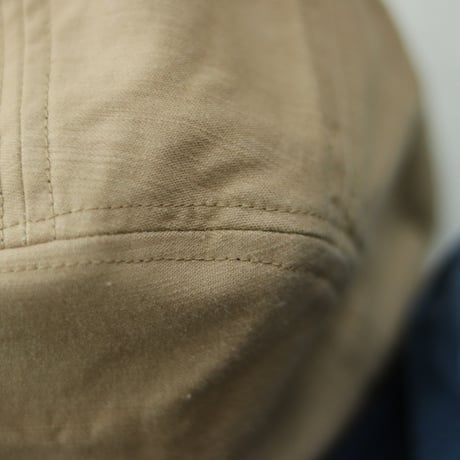 cableami / Light Back Satin (sulfide dye) SOFT BILL CAP / 008-25SS