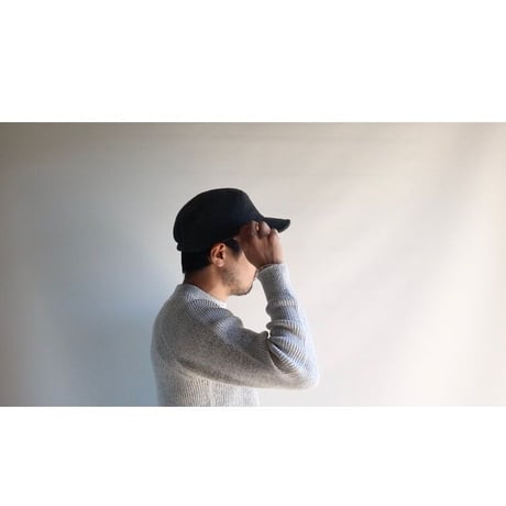 cableami / WOOL FLANNEL CAP