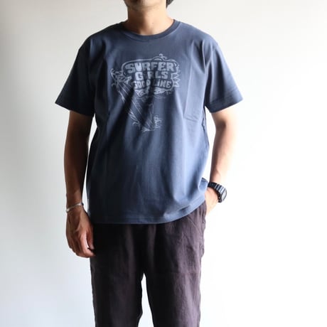 Branchworks / クラックプリントTEE-SURFER
