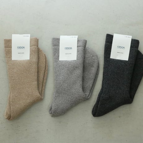 UNISEX / rasox / パイル・クルー / PL220CR02