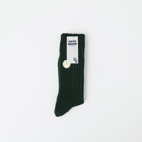 NAVY ROOTS / パイルカラーリブソックス / NR-SC23-02-2