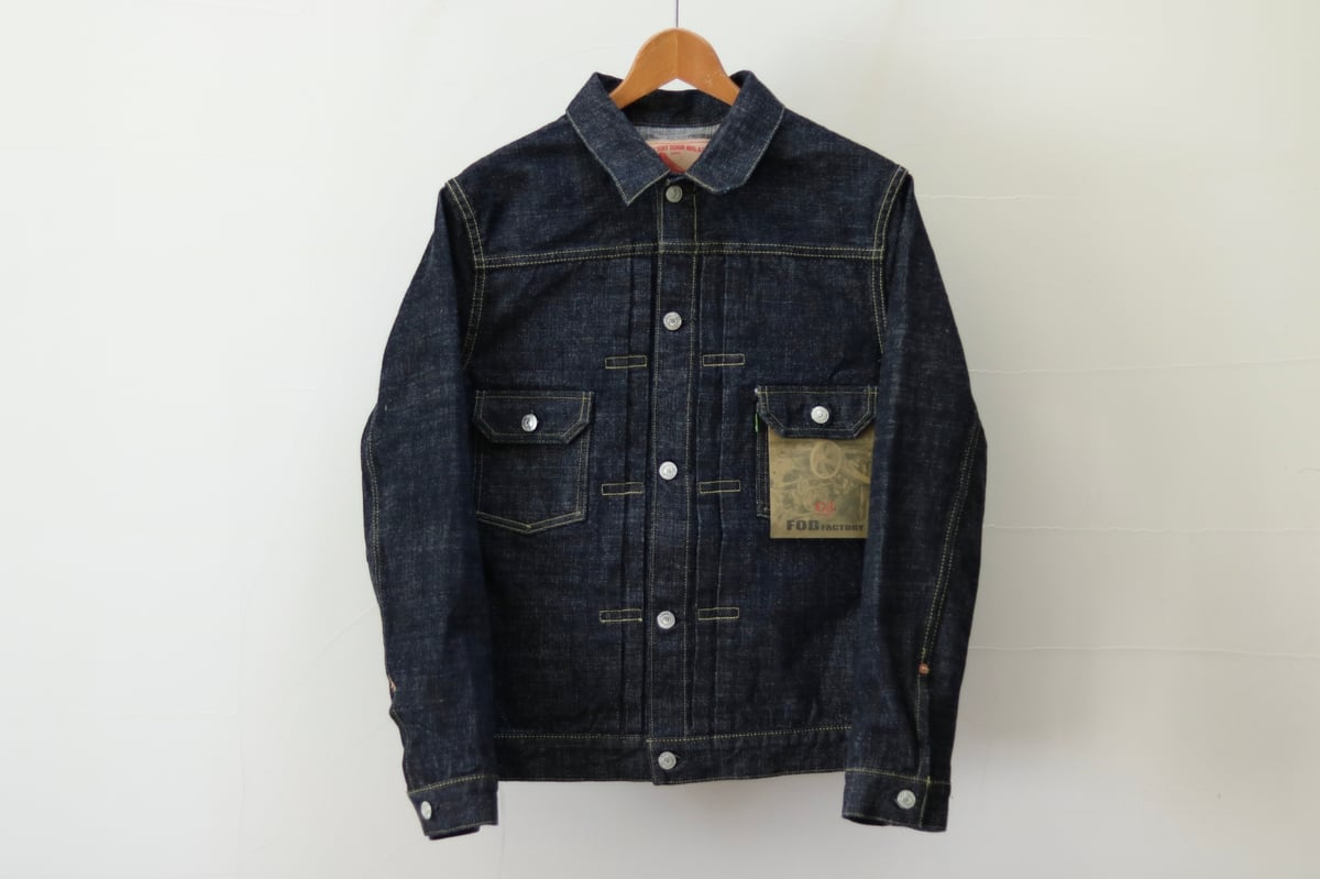 UNISEX / FOB FACTORY / G3 DENIM 2nd JK / F2378