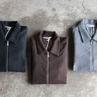 FIVE BROTHER / WOOL ZIP JACKET