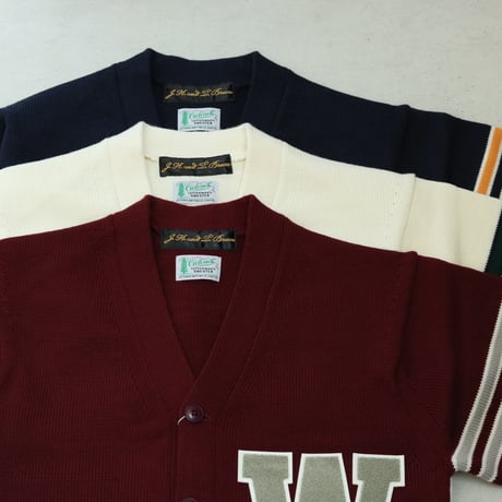 OCTONEK / LETTERMAN'S CARDIGAN / O243543