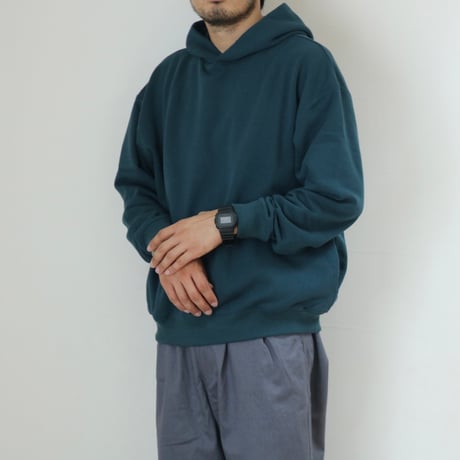 UNISEX / amne / FRENCH TERRY oval hoodie / amn-CS-064