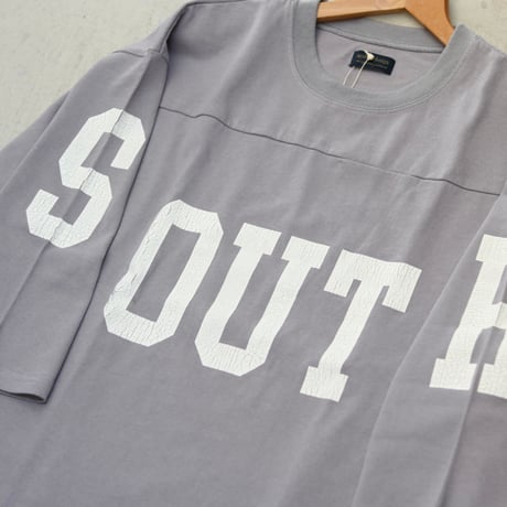 UNISEX / modem design / 七分袖フットボールTEE ''SOUTH'' / M-2410255