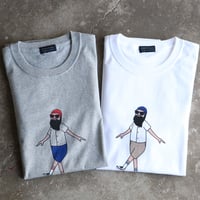 modem design / SKATER OJISAN L/S TEE