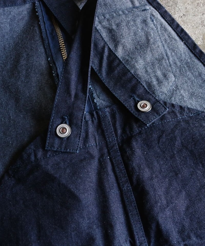 FOB factory デニムオーバーオール　size1 FOB FACTORY / DENIM OVER-ALL / F0479 | LINKS ON