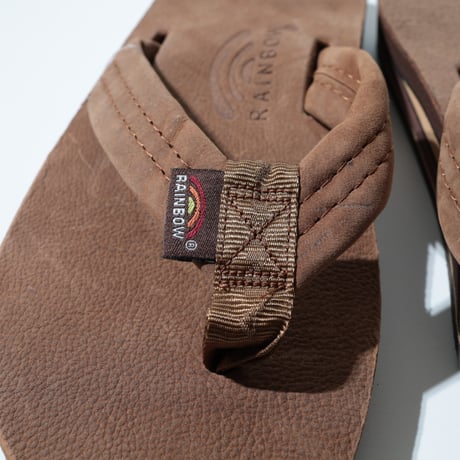 RAINBOW SANDALS / DOUBLE LAYER LUXURY LEATHER / 302ALL00