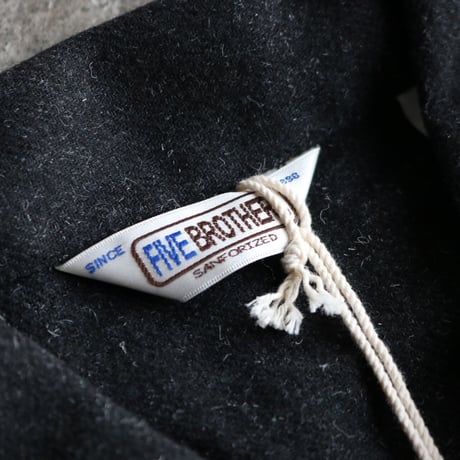FIVE BROTHER / WOOL ZIP JACKET