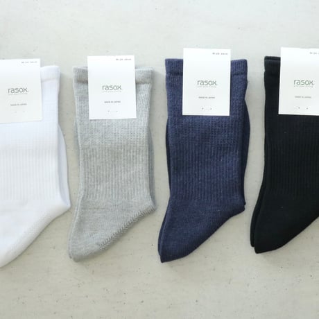 UNISEX / rasox / ベーシック・クルー / BA220CR01