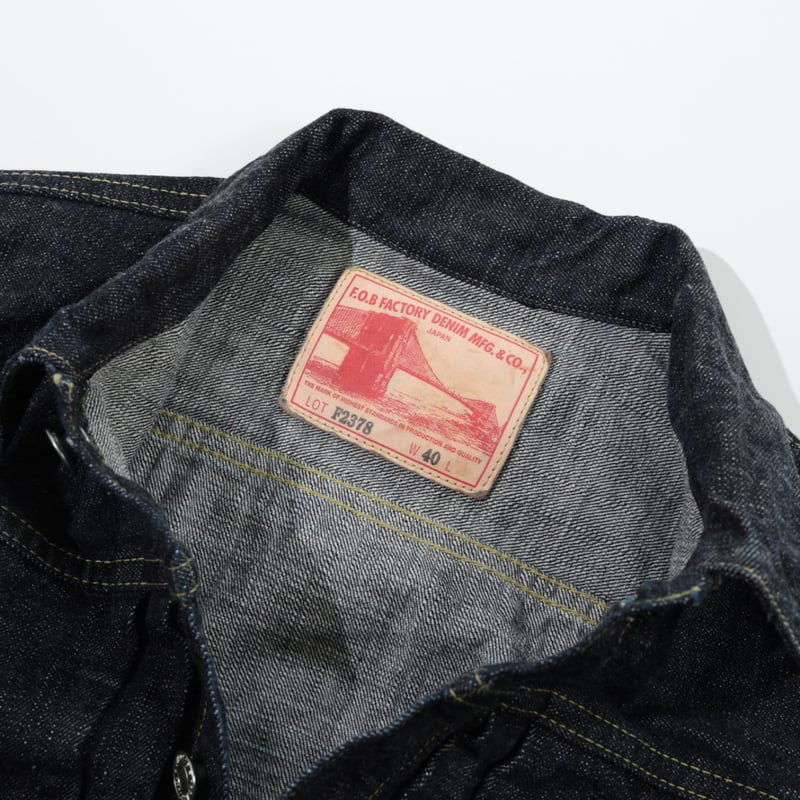 UNISEX / FOB FACTORY / G3 DENIM 2nd JK / F2378
