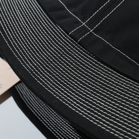 cableami / organic cotton Herringbone BUCKET HAT / 005-26SS