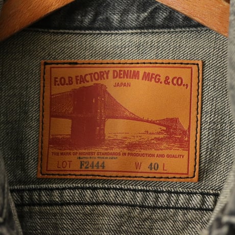 FOB FACTORY / SELVEDGE DENIM 3rd JKT / F2444