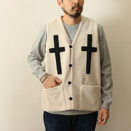 BURLAP OUTFITTER / PILE CROSS VEST / BO020037