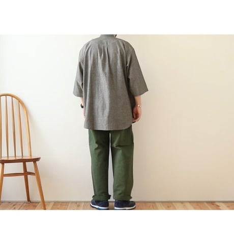 BURLAP OUTFITTER / 3/4 B.C. SHIRT LINEN