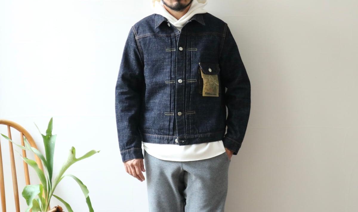UNISEX / FOB FACTORY / G3 DENIM 1st JK / F2400