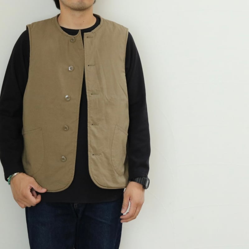 ARAN ミリタリーベスト UNISEX / ARAN / VEST -Exclusive- | LINKS ONLINE