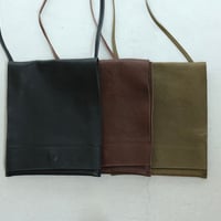 UNISEX / ''LINKS'' ORIGINAL / LEATHER FLAP BAG (中)