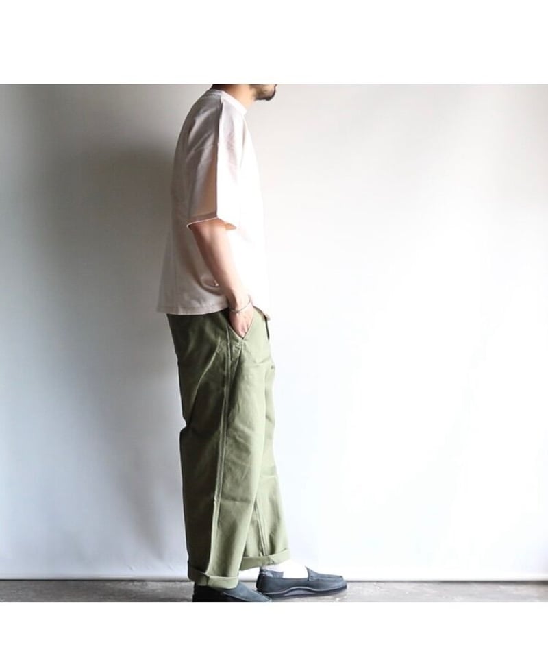 CRANK PROJECTS / ファットパンツ コットンサージ / FAT501CS | L