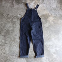 そらちゃん　F.O.B FACTORY ブラックデニムオーバーオール そらちゃん様専用 F.O.B FACTORY ブラックデニムオーバーオール
