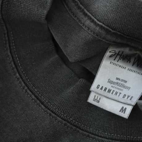 SHAKA WEAR / CUSTOM 7.5oz MAX HEAVYWEIGHT LONG SLEEVE GARMENT DYE / DC-SW002