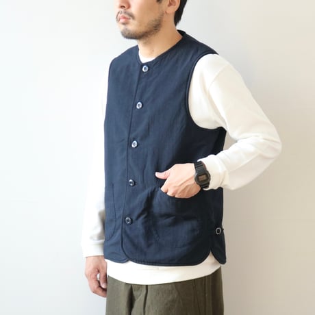 UNISEX / ARAN / VEST / 25AW