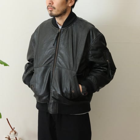 modem design / Reproduct Leather L2B Jacket / M-2507553
