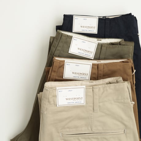 UNISEX / FOB FACTORY / NARROW U.S TROUSER / F0514