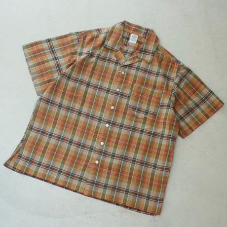 D.C.WHITE / MADRAS CHECK INDIAN CLERK SHIRTS / D241657