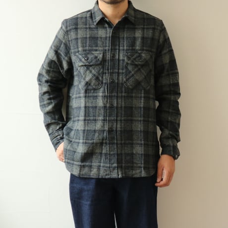 FOB FACTORY / NEL CHECK WORK SHIRT / F3497