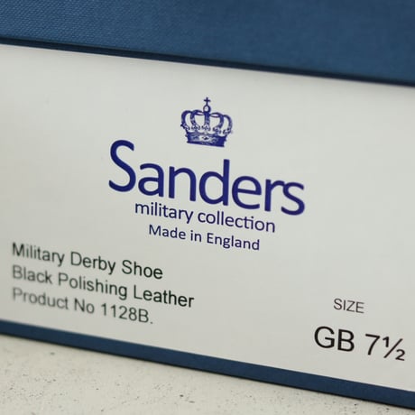 Sanders / Military Derby Shoe / 1128B